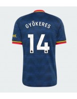 Arsenal Viktor Gyokeres #14 Venkovní Dres 2026-27 Krátký Rukáv